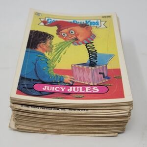 65 Vtg 80s Garbage Pail Kids Cards